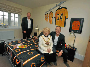 Supporting image for story: Dream home for a Wolves fan as Steve Morgan unveils show house