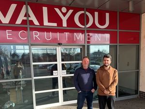 Supporting image for story: Ladder for Staffordshire: Apprentice finds perfect role