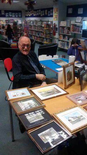 Local artist Graham Colbourne