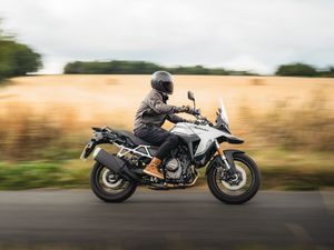 Supporting image for story: Long-term report: The Suzuki V-Strom 800RE makes Goodwood Festival of Speed a breeze