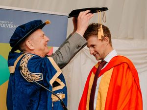 Supporting image for story: WATCH: Joe Root nets in Walsall and receives honorary degree