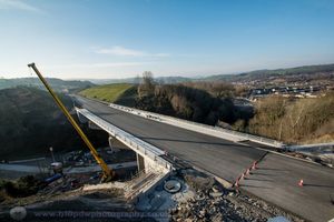 Newtown Bypass is near completion. Photo: Paul Williams