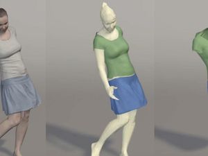 Supporting image for story: Could 4D virtual simulation that lets you ‘try’ new outfits make changing rooms a thing of the past?