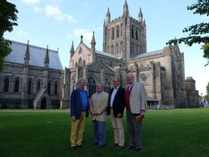 Supporting image for story: Group visits all Anglican cathedrals in country