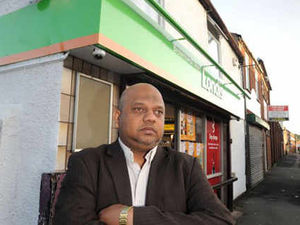 Supporting image for story: Masked thieves steal cash till from newsagents