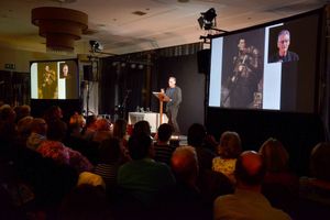 Michael Palin in Oswestry 