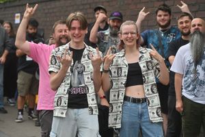 SANDWELL COPYRIGHT NATIONAL WORLD STEVE LEATH 05/07/25Black Sabbath and Metal fans arrive at Villa Park, Aston ahead of the big gig.