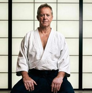 Sensei Mark Pickering 7th Dan Shihan. Over 40 years of devotion and voluntary teaching of Aikido at Cocks Moors Woods Aikido Club and around the world.