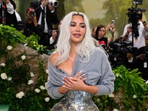 Supporting image for story: Kim Kardashian says she finds her voice distinct and annoying