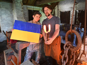Supporting image for story: World's oldest chainmaking shop set to reopen to raise cash for Ukraine appeal
