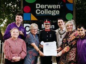 Supporting image for story: Shropshire specialist college celebrates winning Queen's Award for Enterprise 