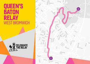 The Queen’s Baton will end with a parade representing Sandwell from West Bromwich through Dartmouth Park, arriving at a festival of celebration with performances, fair, and activities throughout the evening at Sandwell Valley Showground.