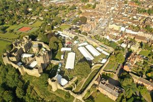 Ludlow Food Festival is returning to Ludlow Castle. Photo: Danny Griffiths