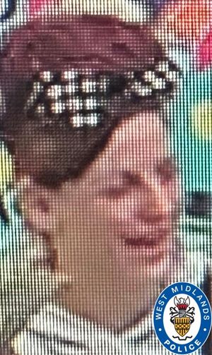 Do you know this woman? Police wish to talk to her in connection to an assault on a security worker in Walsall