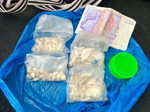 Supporting image for story: Balaclava, gloves and drugs found after car speeds away from police in Walsall