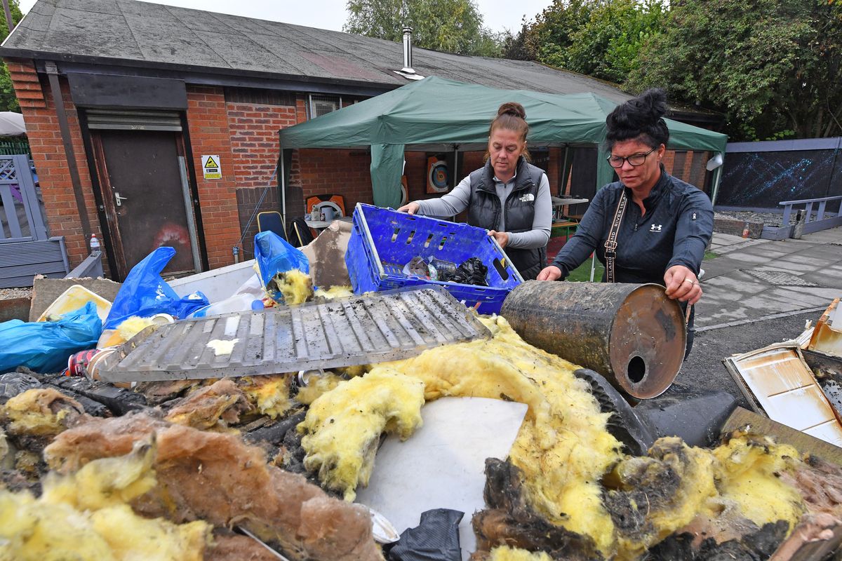 Work goes on to get Pensnett community centre ravaged by fire back up and running