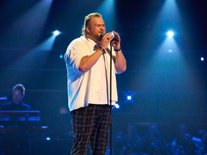 Supporting image for story: Telford's singing builder delighted to be chosen by Sir Tom Jones in blind audition on The Voice