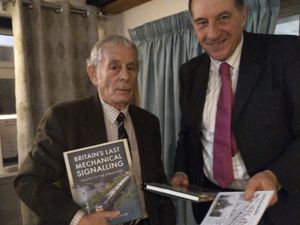 Supporting image for story: Well-known conductor retires having served nearly one million Bridgnorth cliff railway passengers