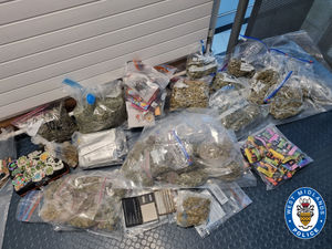 West Midlands Police have seized a large amount of cannabis from a property in Aldridge