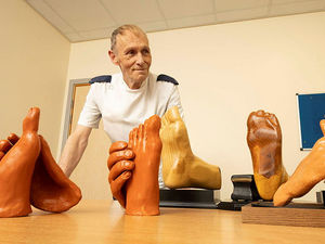 Supporting image for story: Dedicated Black Country podiatrist putting his feet up after 45 year career in the NHS
