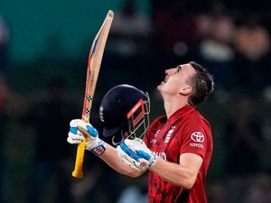 Supporting image for story: Harry Brook leads England into World Cup semis with century in win over Pakistan