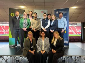 Speakers and partners at the Staffordshire Funding Festival