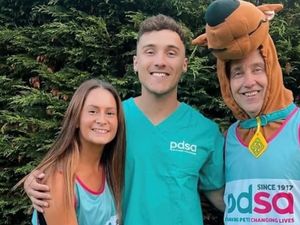 Supporting image for story: Scooby Doo and friends raise £1,500 for Wolverhampton PDSA