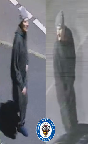 Do you know this man? Police want to talk to him after a car was taken from Dudley