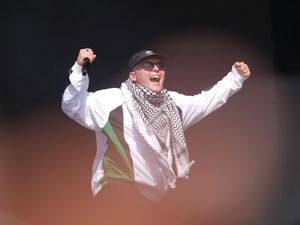 Supporting image for story: Kneecap to face no further action from police after Glastonbury performance