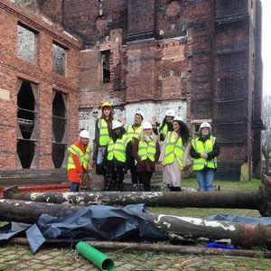 Students at Springfield brewery