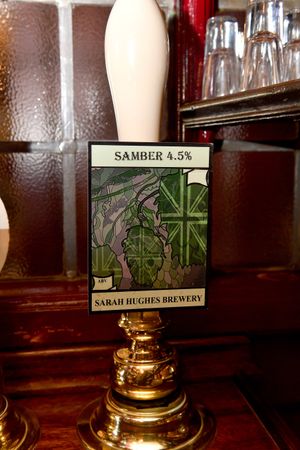 The new Samber ale is a blend of the established Surprise and Amber ales