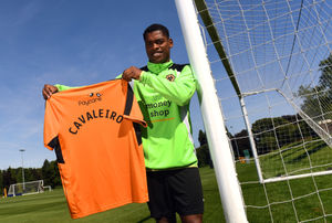New signing Ivan Cavaleiro of Wolverhampton Wanderers.