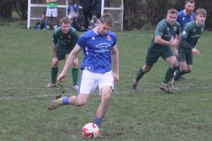 Jack Evans converts a late penalty to earn Llandrindod Wells a point at Radnor Valley (Picture: Stuart Townsend)