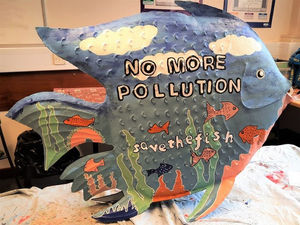 Supporting image for story: Ocean trail fish sculptures to feature at Telford Balloon Fiesta