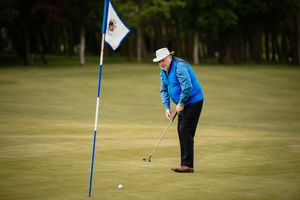 Golfers returning to the course at Lilleshall Hall Golf Club after Coronavirus Pandemic Lockdown measures begin to be lifted. In Picture: Dave Mansell.