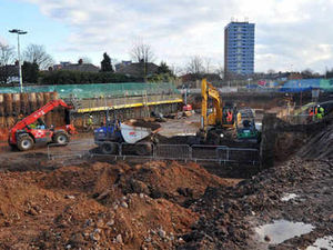 Supporting image for story: A41 West Bromwich tunnel dig starts
