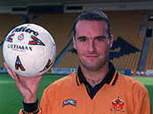 A cold day in Matlock is the last place you would expect to see a former Wolves star and Premier League winner on a Saturday afternoon.