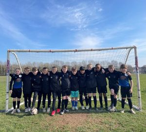 Randlay Colts Whites under 9s football team 