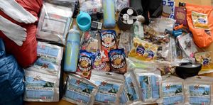 Some of the equipment he will be taking with him