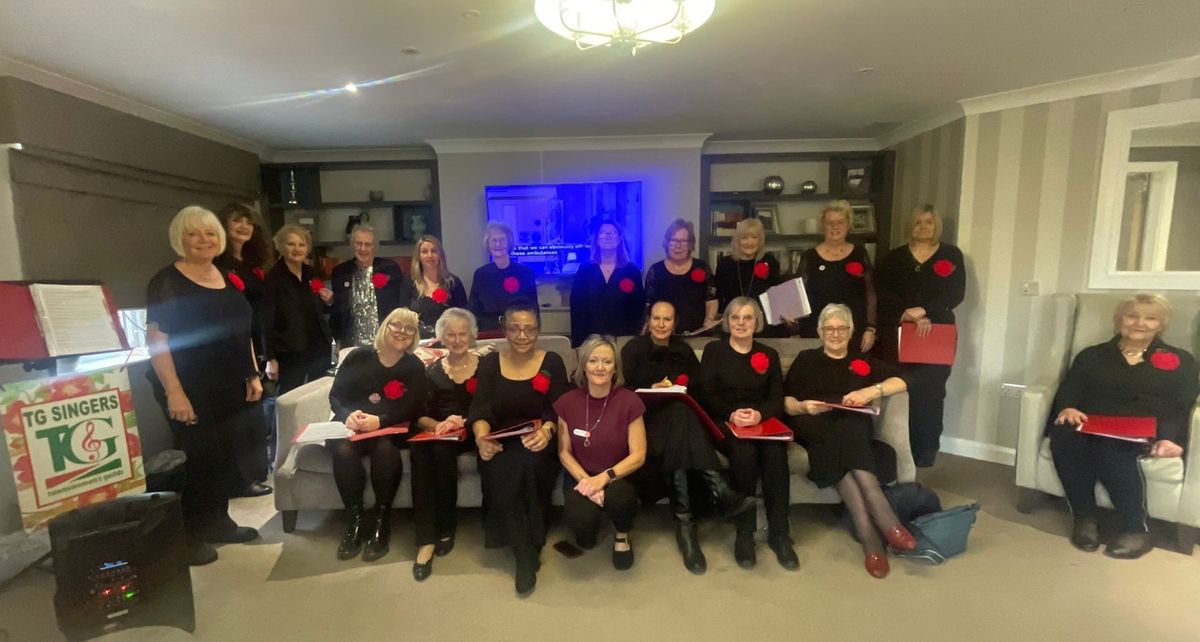 Community choir brings music, memories and joy to Sedgley Court Care Home