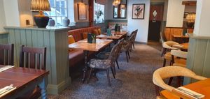 The inside of the pub carries a nice mixture of modern and older touches