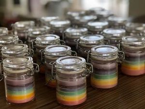 Supporting image for story: Telford woman creating candles at home to help hospice