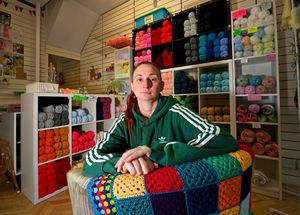 Abi Wakelam, owner of Castle Crafts, in Fountain Arcade, Dudley, is closing in December due to issues around Dudley. She loves her shop, but is struggling to pay her bills and blames issues around the town centre.