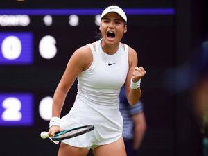 Supporting image for story: Emma Raducanu roars into round two at Wimbledon