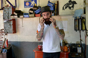 The look that's brought him fame and fortune - and a telling off from his parents