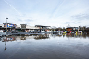 Floods in and around Stafford (photos by Ian Knight / Z70 Photography)