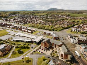 Lawley is home to Telford Hall Care Home, pictured here