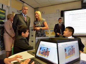 Supporting image for story: Duke of York's challenge to tomorrow's entrepreneurs at Smethwick school visit