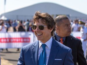 Supporting image for story: Tom Cruise makes an appearance at the Royal International Air Tattoo