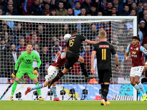 Supporting image for story: Aston Villa boss Dean Smith not drawn on controversial Manchester City Wembley winner